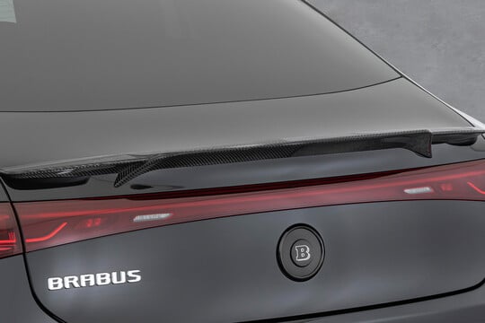 Carbon rear spoiler